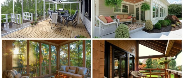 изображение красивых веранд