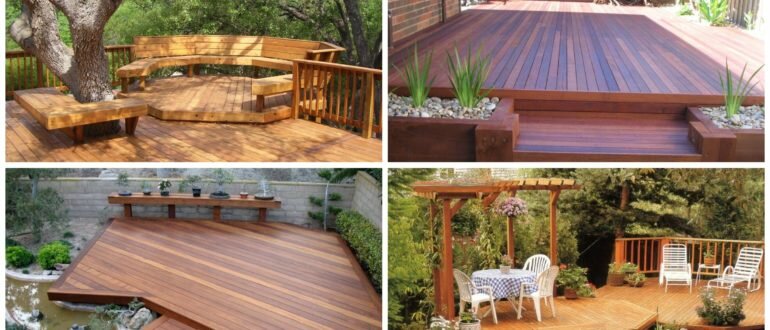 изображение настила на даче