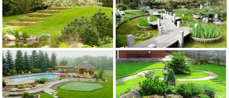 фото ландшафт сада